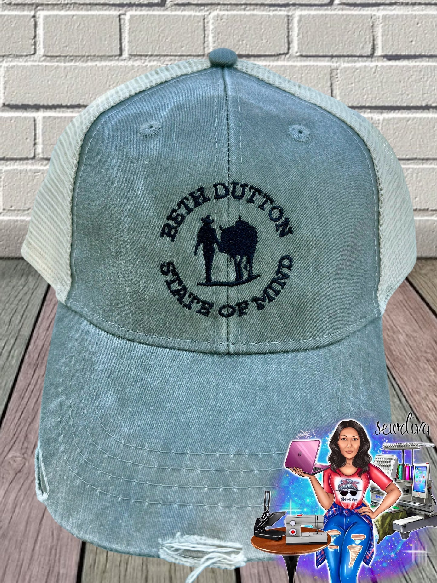 Beth Dutton State of Mind Trucker Hat