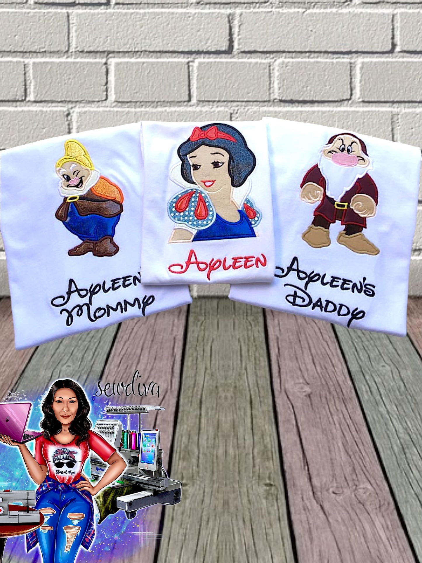 Child - Enchanted Apple Princess & Seven Miners