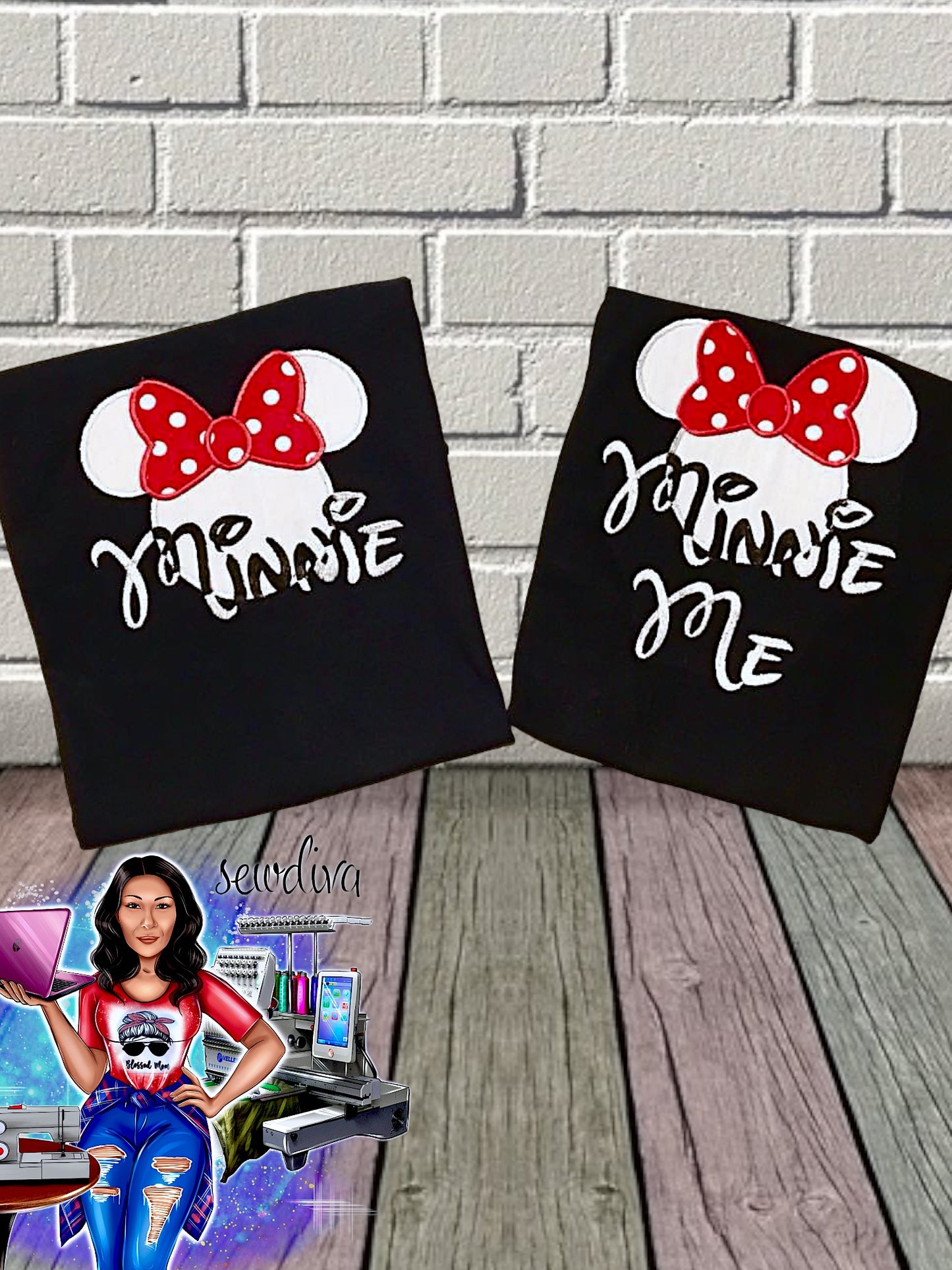 Child - Mouse w/ Bow - My Grown up and me
