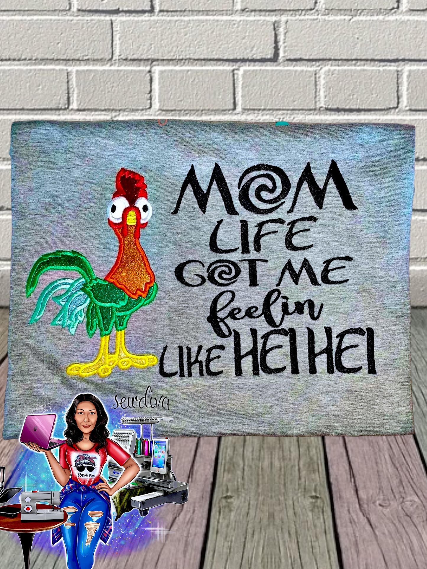 Mom Life - Ocean Rooster