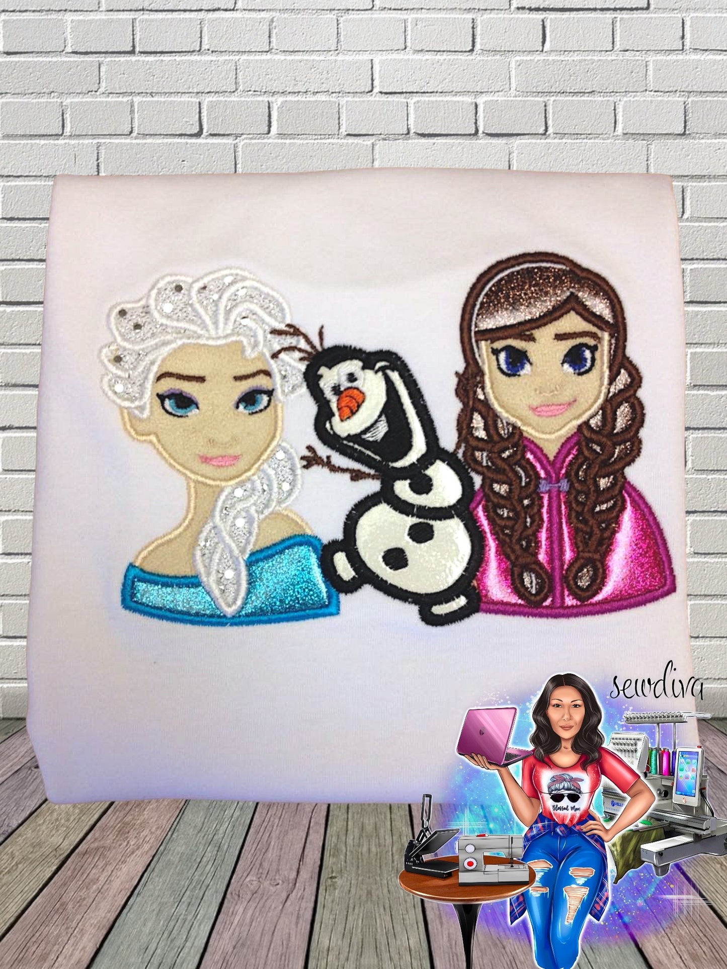 Child - Ice Queen, Ice Princess, Happy Snowman Theme shirts