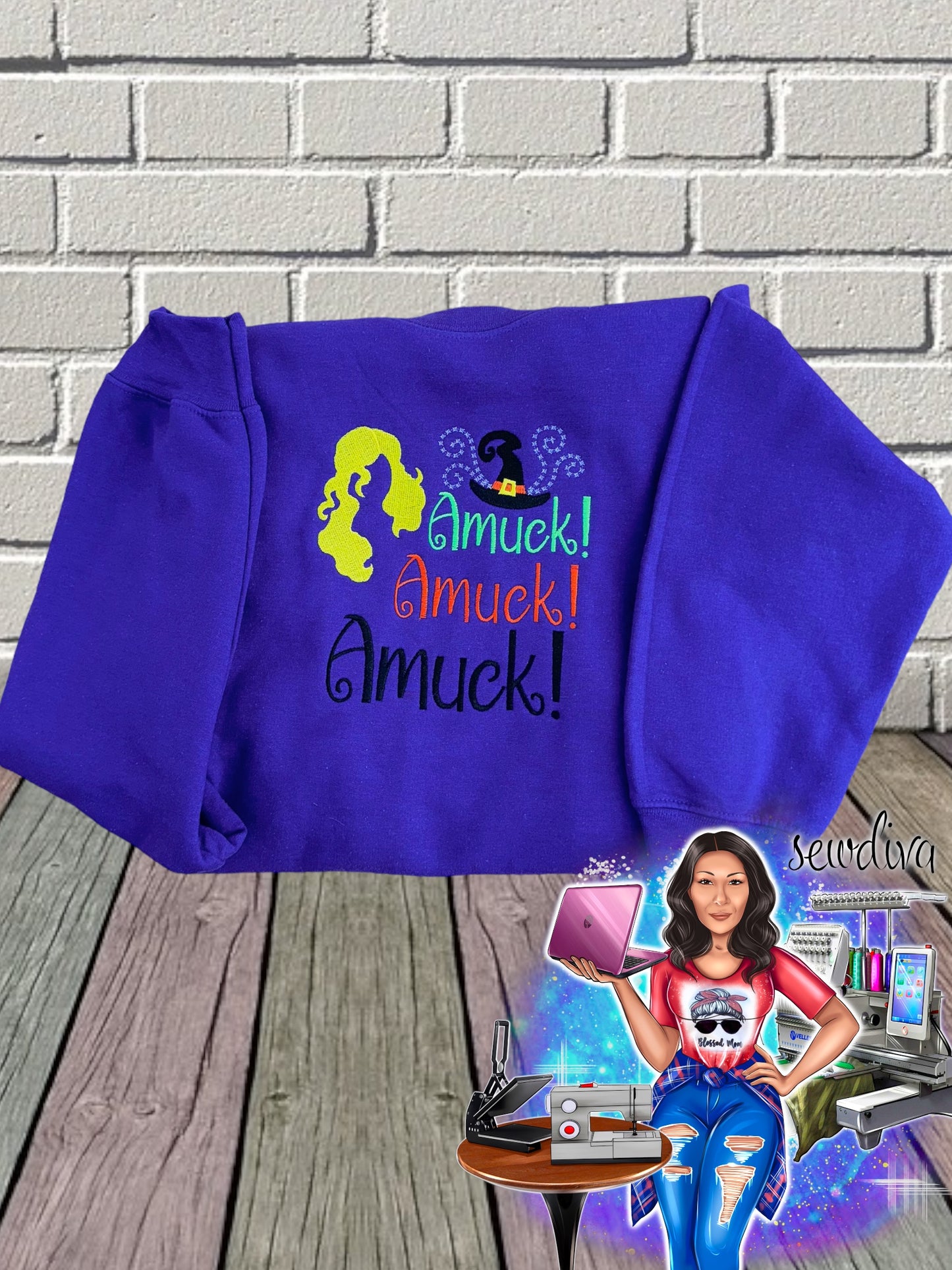 Amuck Sweatshirt- Three Sisters Sweatshirt