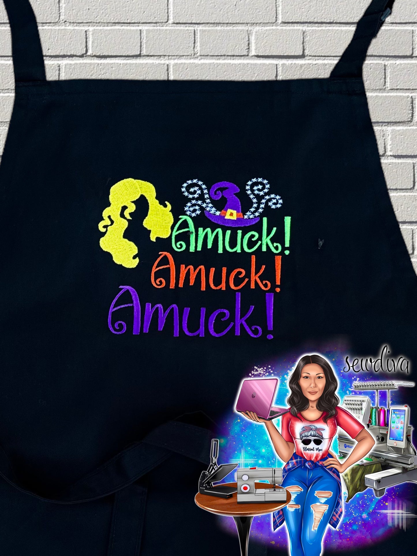 Amuck Apron- Three Sister Apron