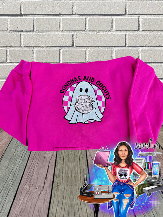 Conchas and Cucuys Halloween Sweatshirt