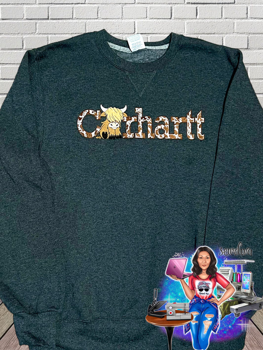 Highland Cow Sweatshirt