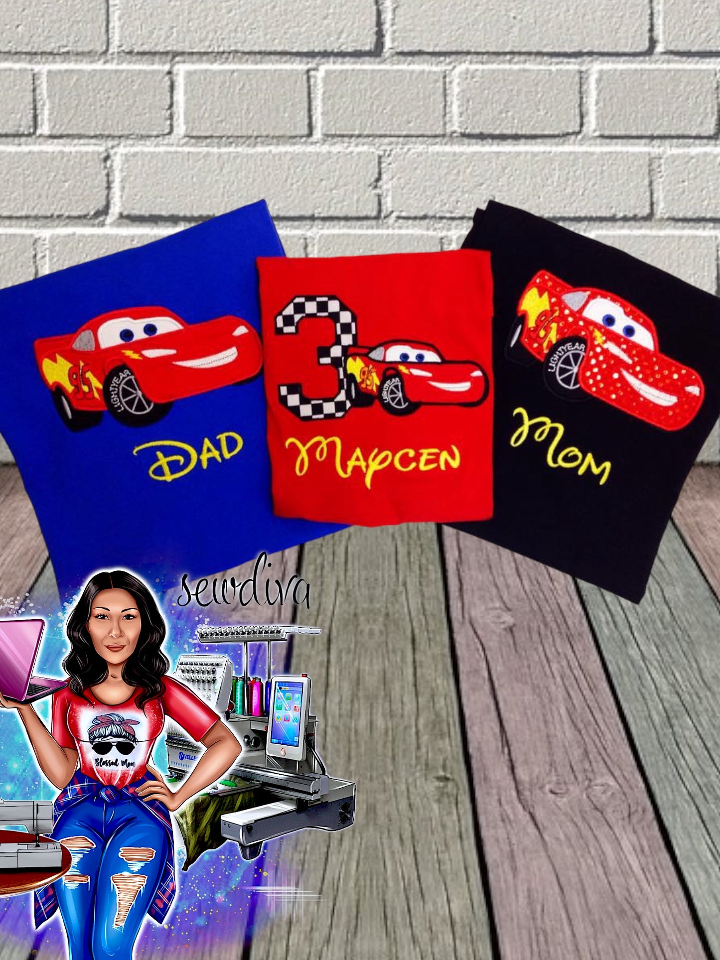 Child - Lightning fast Race car