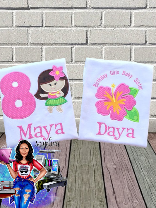 Child - Hawaiian Theme Birthday
