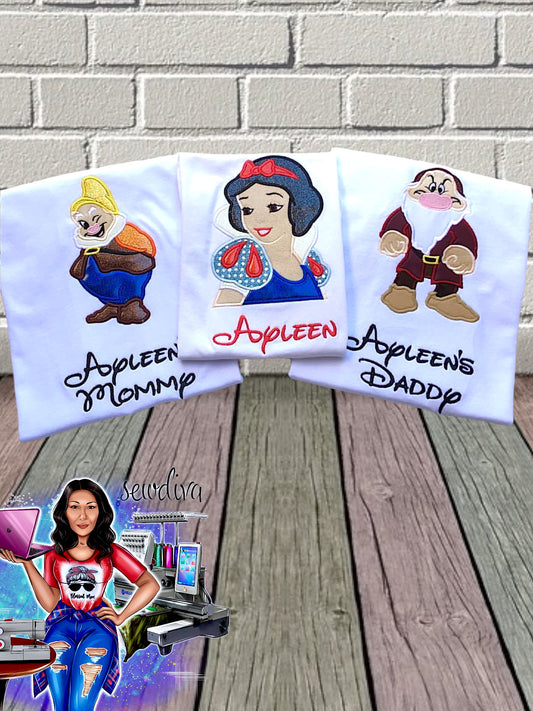 Adult - Enchanted Apple Princess & Seven Miners