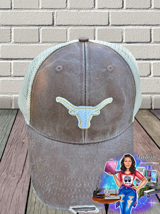 Steer Head Hat - Tan